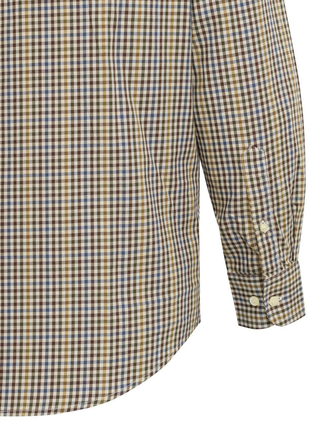 Beretta Bryggen Cotton Shirt Apricot & Bordeaux – view 6