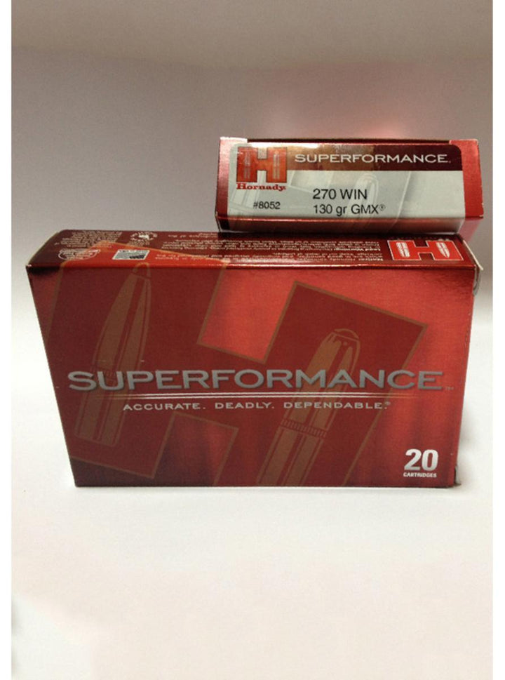 Hornady TBD LFA .270 Superformance 130gr GMX Ammo (20pk)