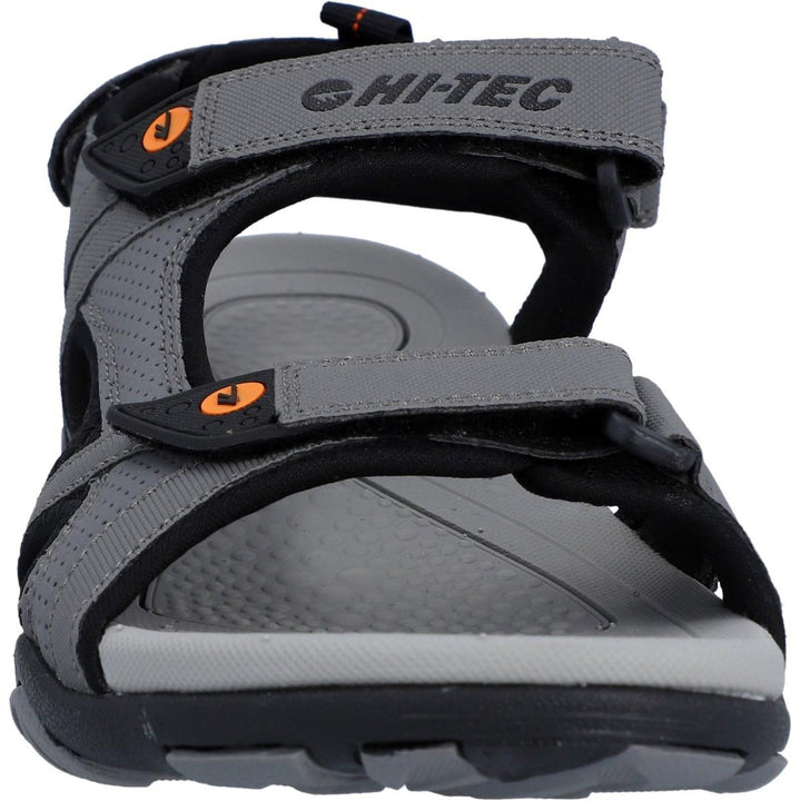 Hi-Tec Crater Sandal Steel Grey/Black/Orange