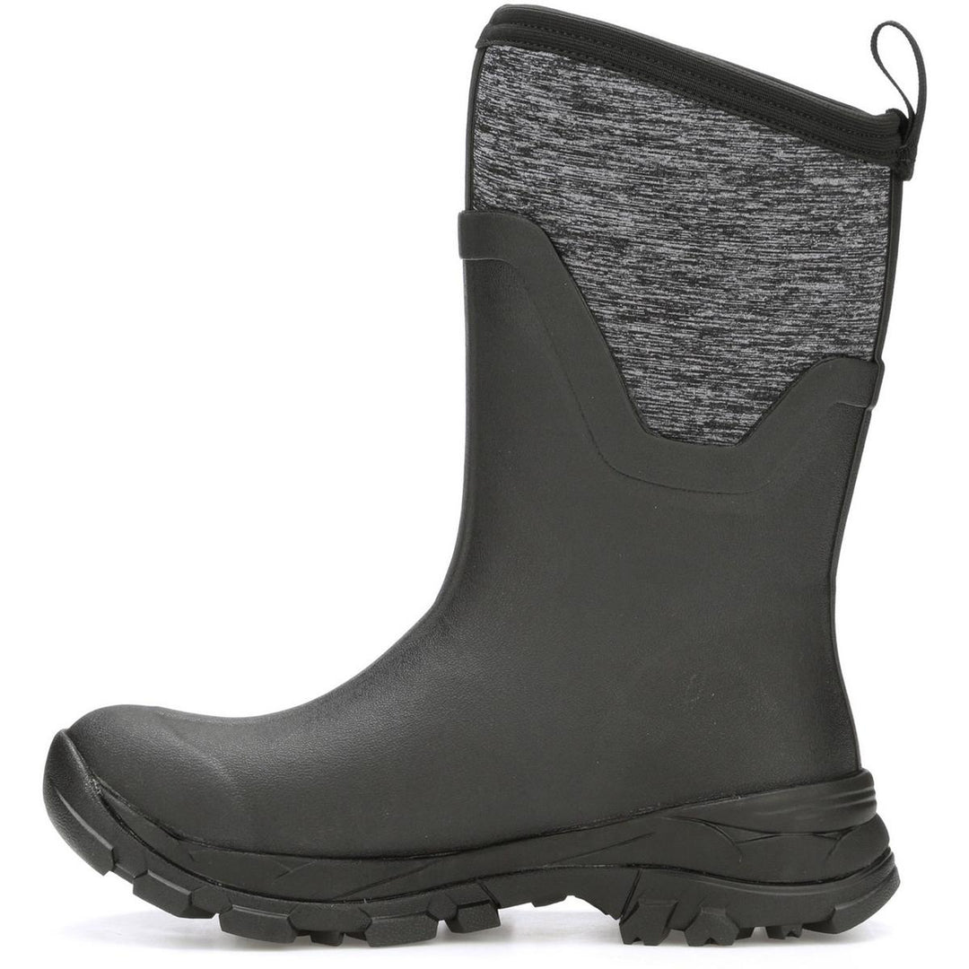 Muck Boots Arctic Ice Mid Wellingtons Black/Jersey Heather