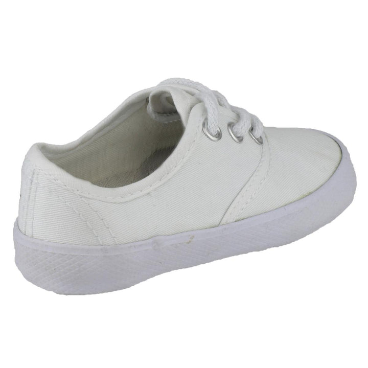 Group Five Mirak GB Plimsolls White Small White