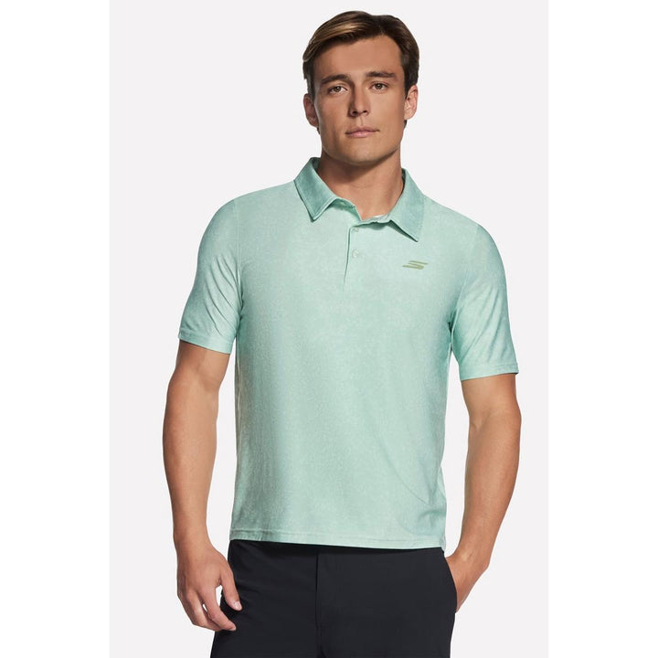 Skechers GO DRI All Day Printed Polo Lime
