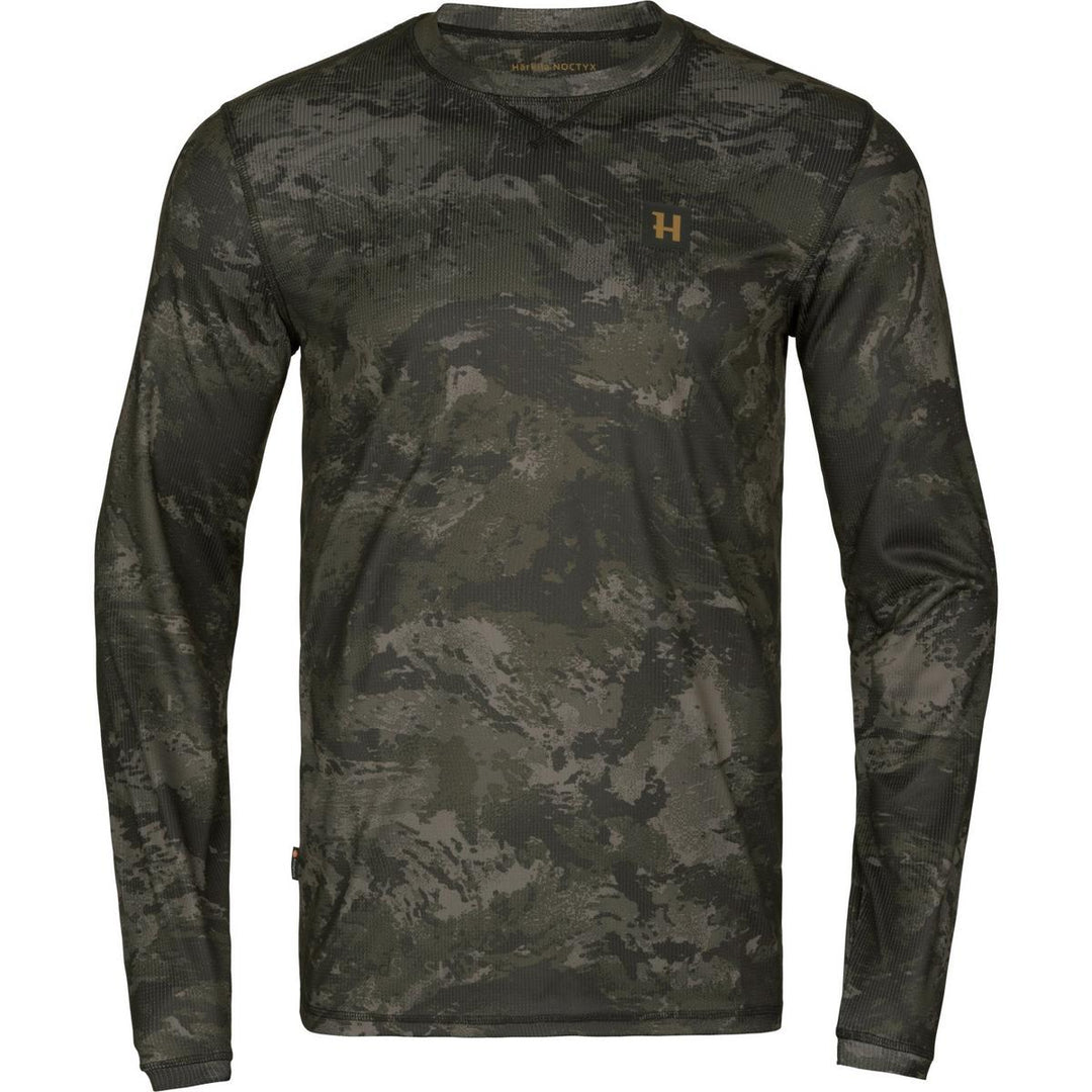 Harkila Härkila NOCTYX camo L/S t-shirt AXIS MSP®Black