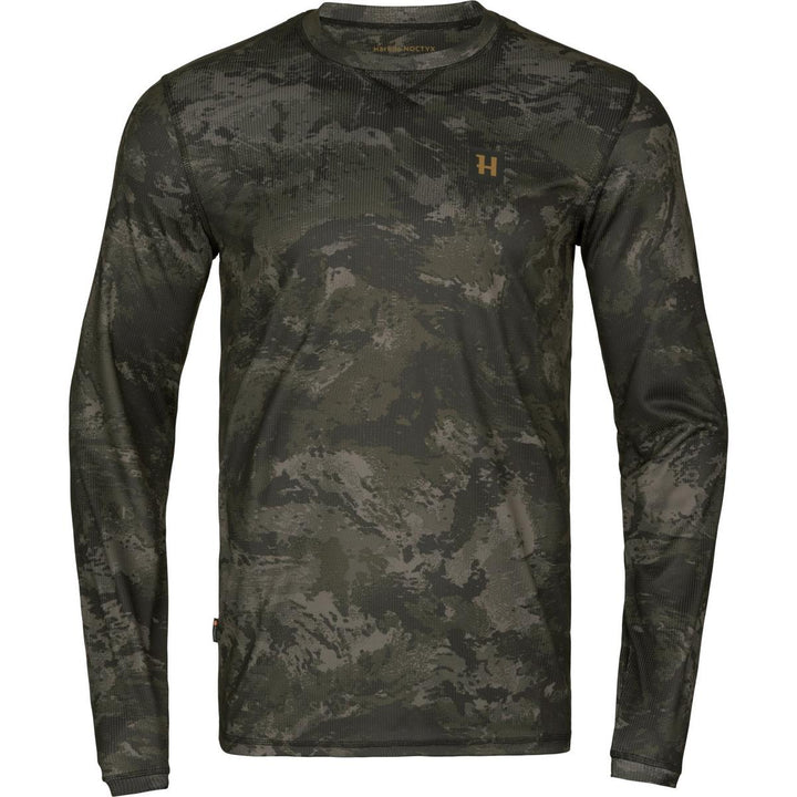 Harkila Härkila NOCTYX camo L/S t-shirt AXIS MSP®Black
