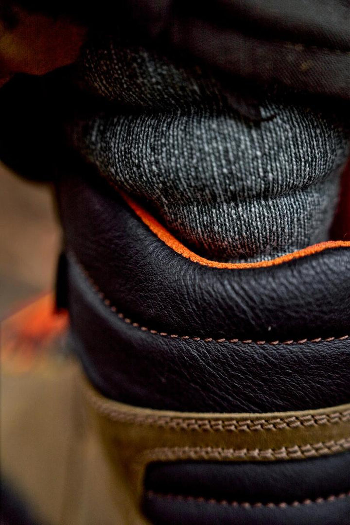 Harkila Saxnäs GTX Orange Mid Brown//orange