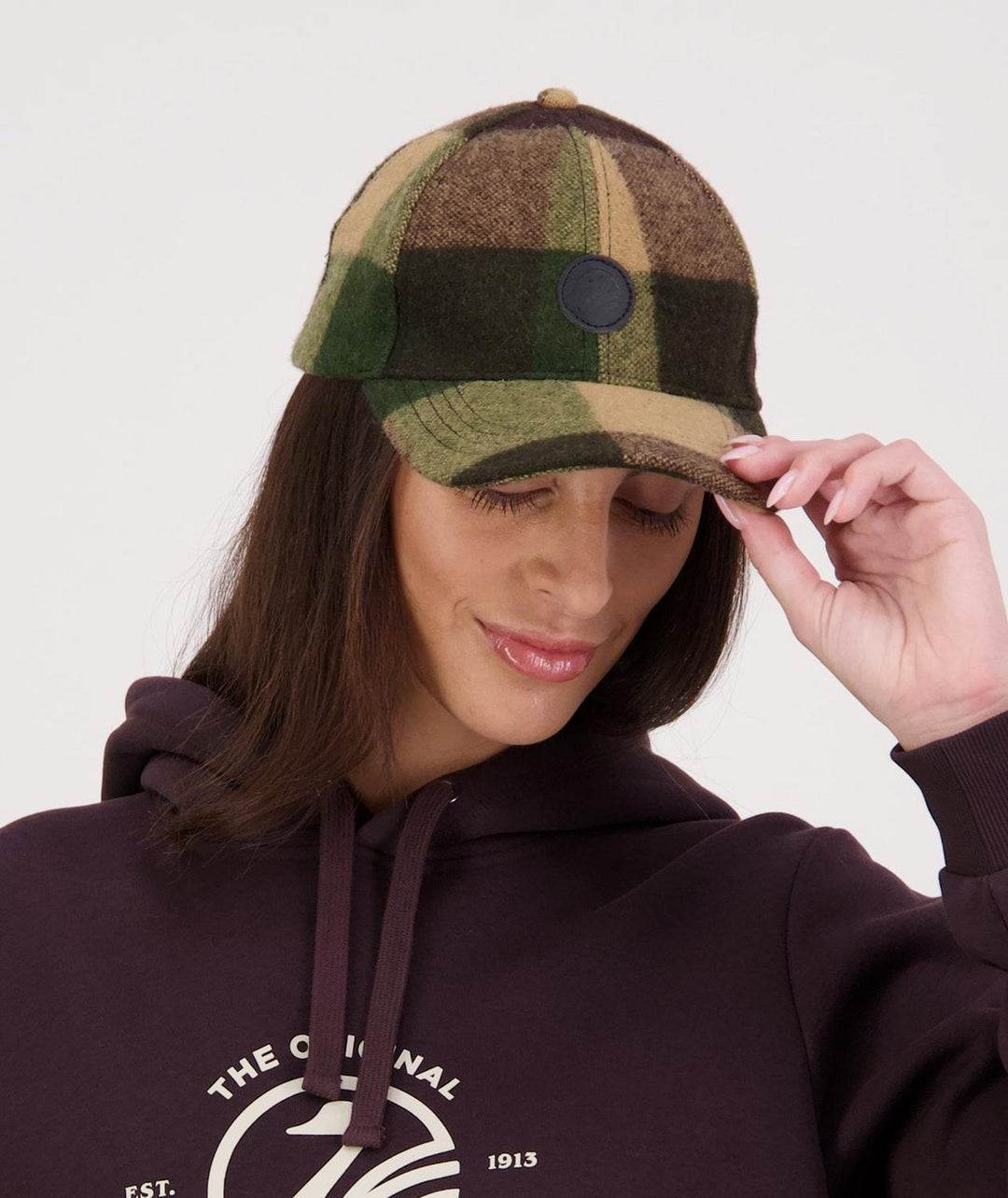 Swanndri Swanni Wool Baseball Cap
