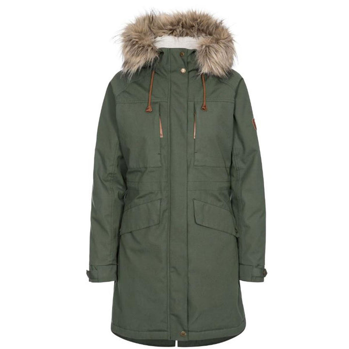 Trespass Ladies Faithful Waterproof Parka Jacket
