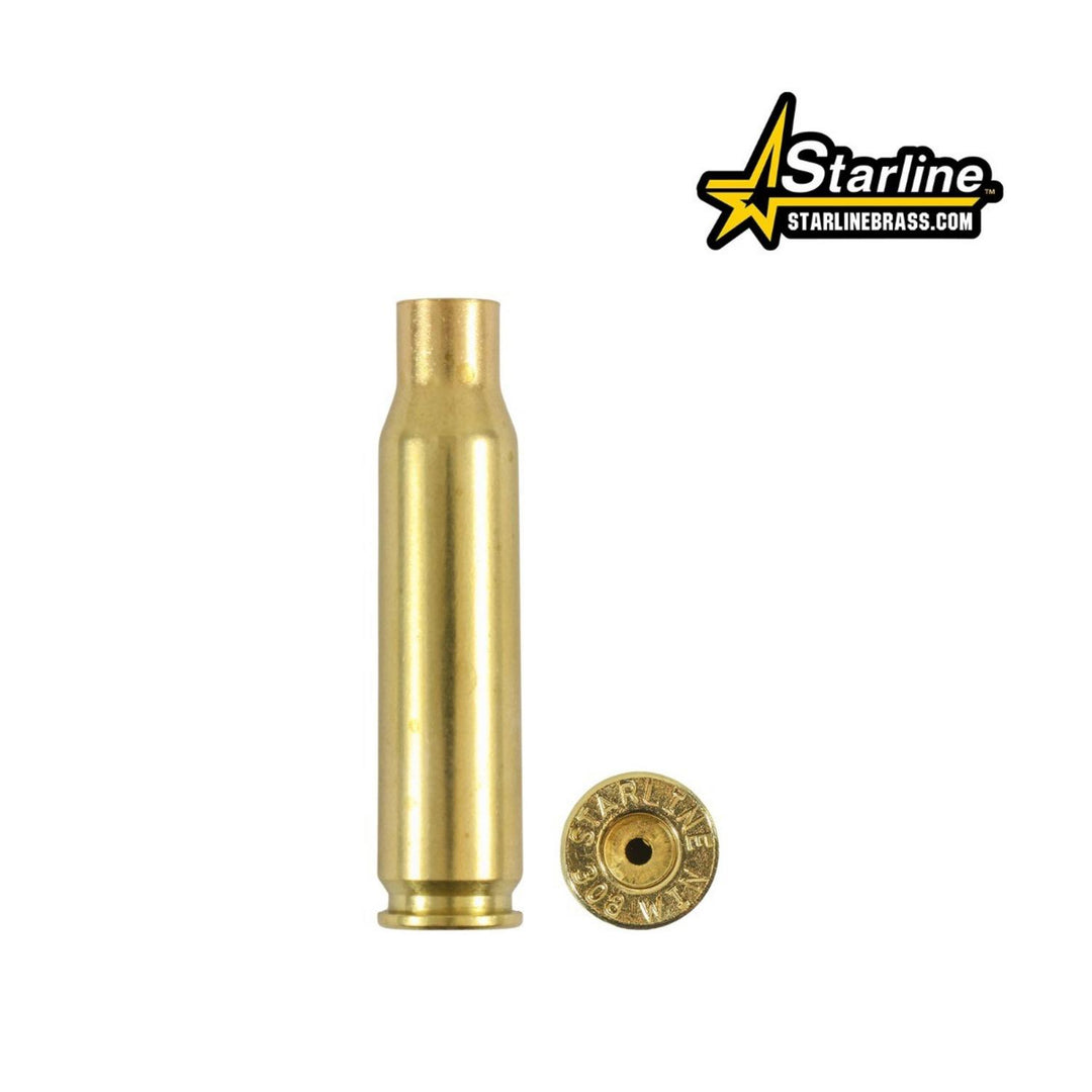 Starline .308 Winchester Brass Cases for Reloading, Pack of 100