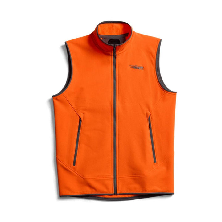 Sitka Alpha Fleece Vest Blaze Orange