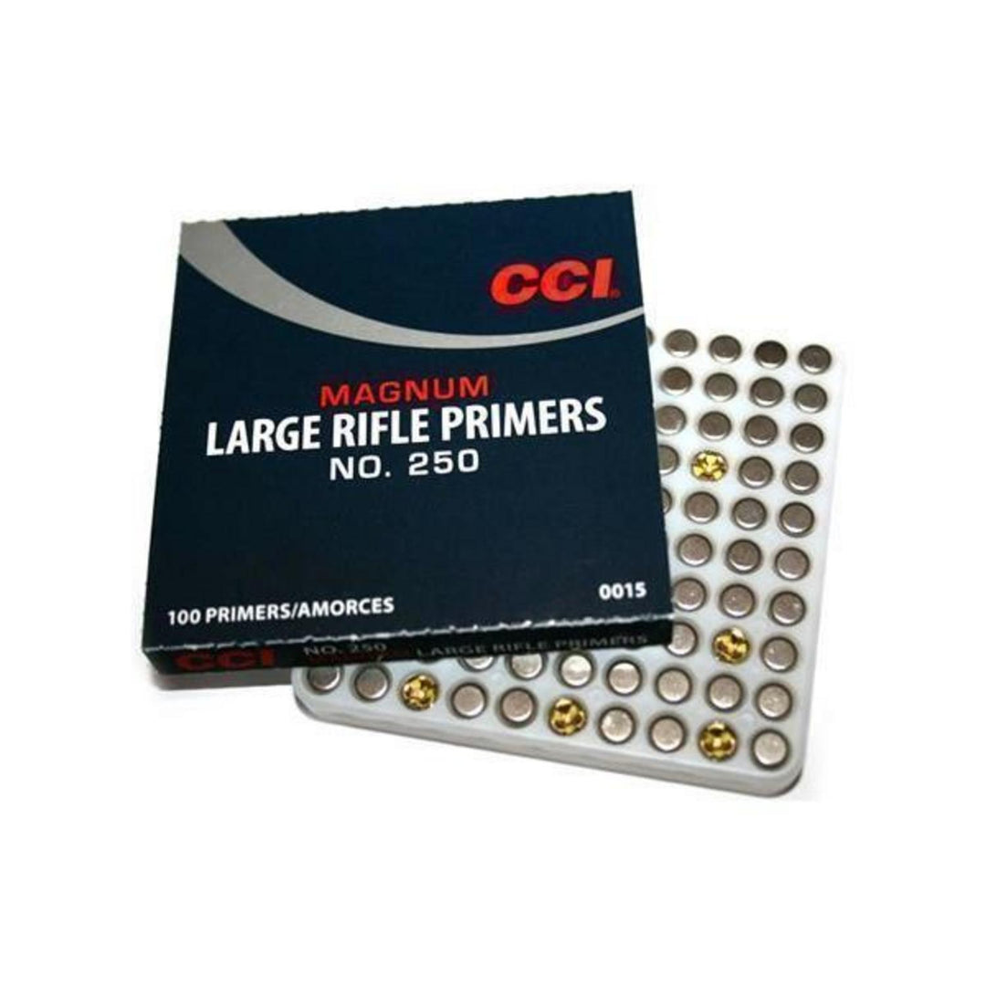 CCI No.250 Magnum Large Rifle Primers, Pack of 1000
