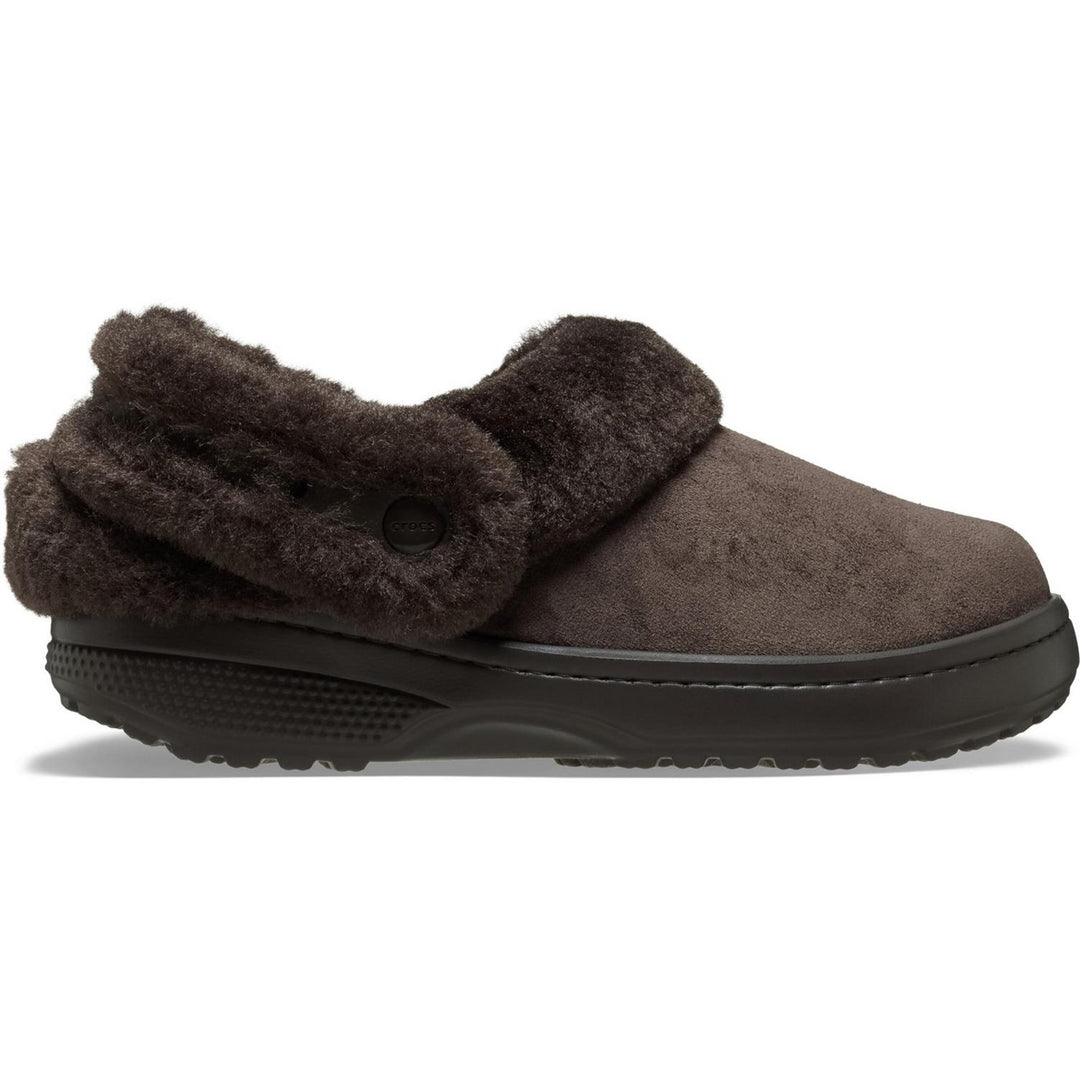 Unfurgettable Vegan Suede Clog Espresso
