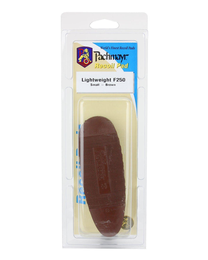 Pachmayr F250 White Line Field Recoil Pad .85in Brown Small