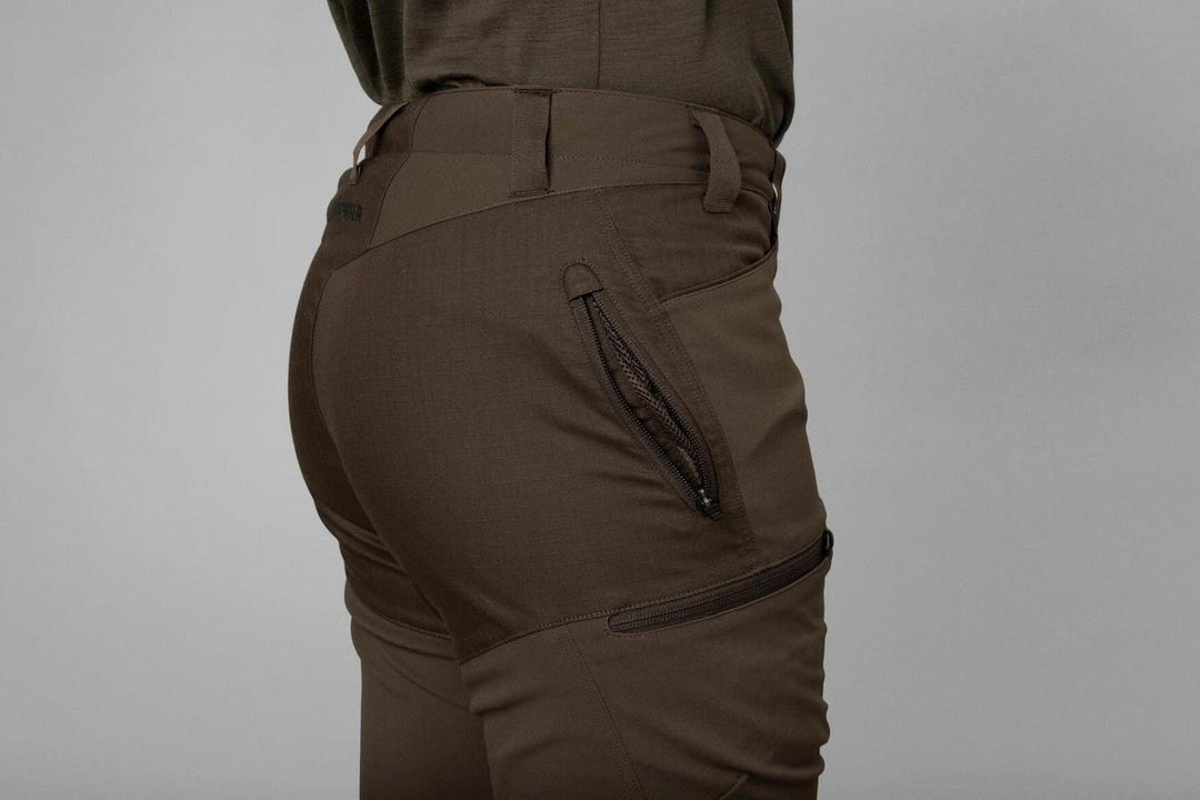 Harkila Runa trousers Women Slate brown/Willow green