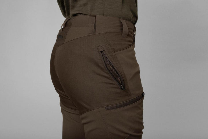 Harkila Runa trousers Women Slate brown/Willow green