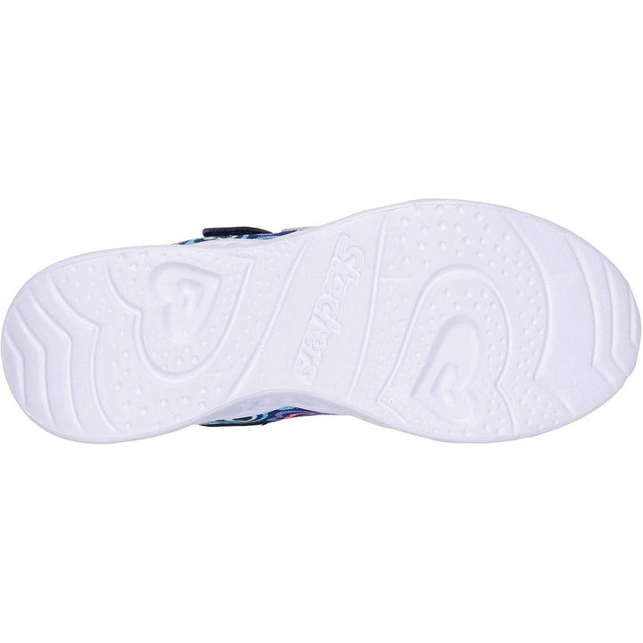 Skechers Heart Lights Boogie Love Trainers Navy/Multi