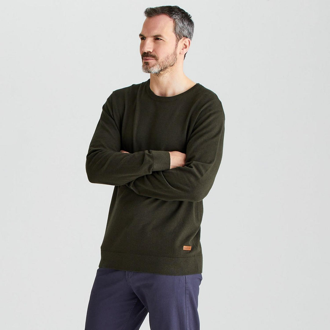 Ridgeline Mens Hartland Crew Knit
