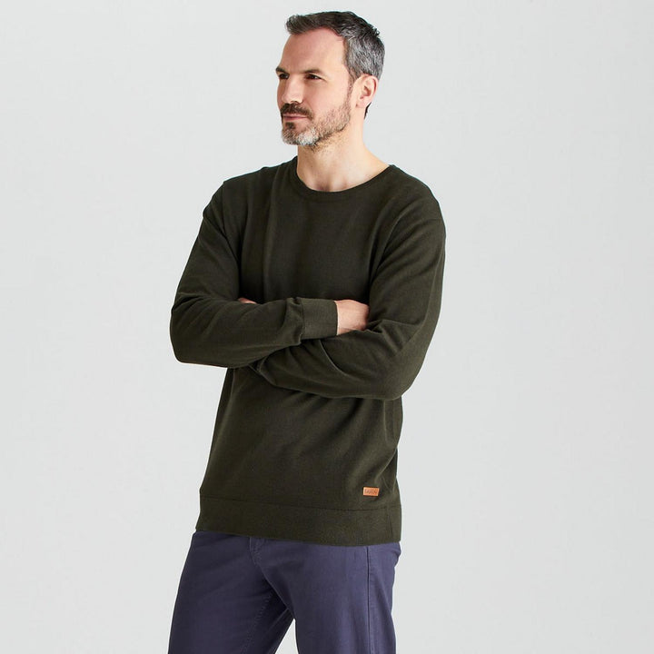 Ridgeline Mens Hartland Crew Knit