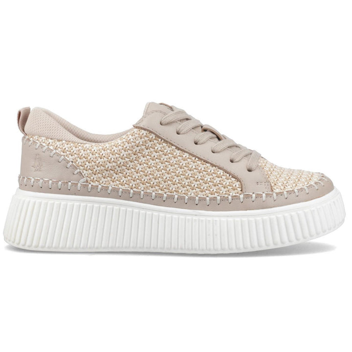 Haisley Woven Trainer Taupe