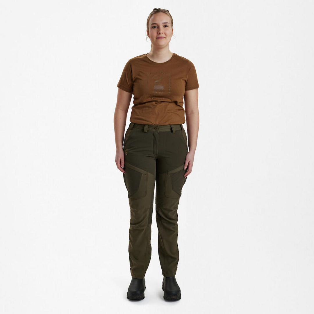 Deerhunter Lady Ann Extreme Trousers - Palm Green