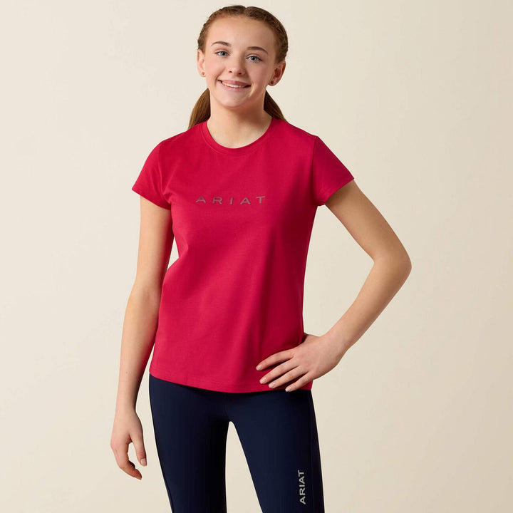 Ariat Youth The Logo Short Sleeve T-Shirt – view 3