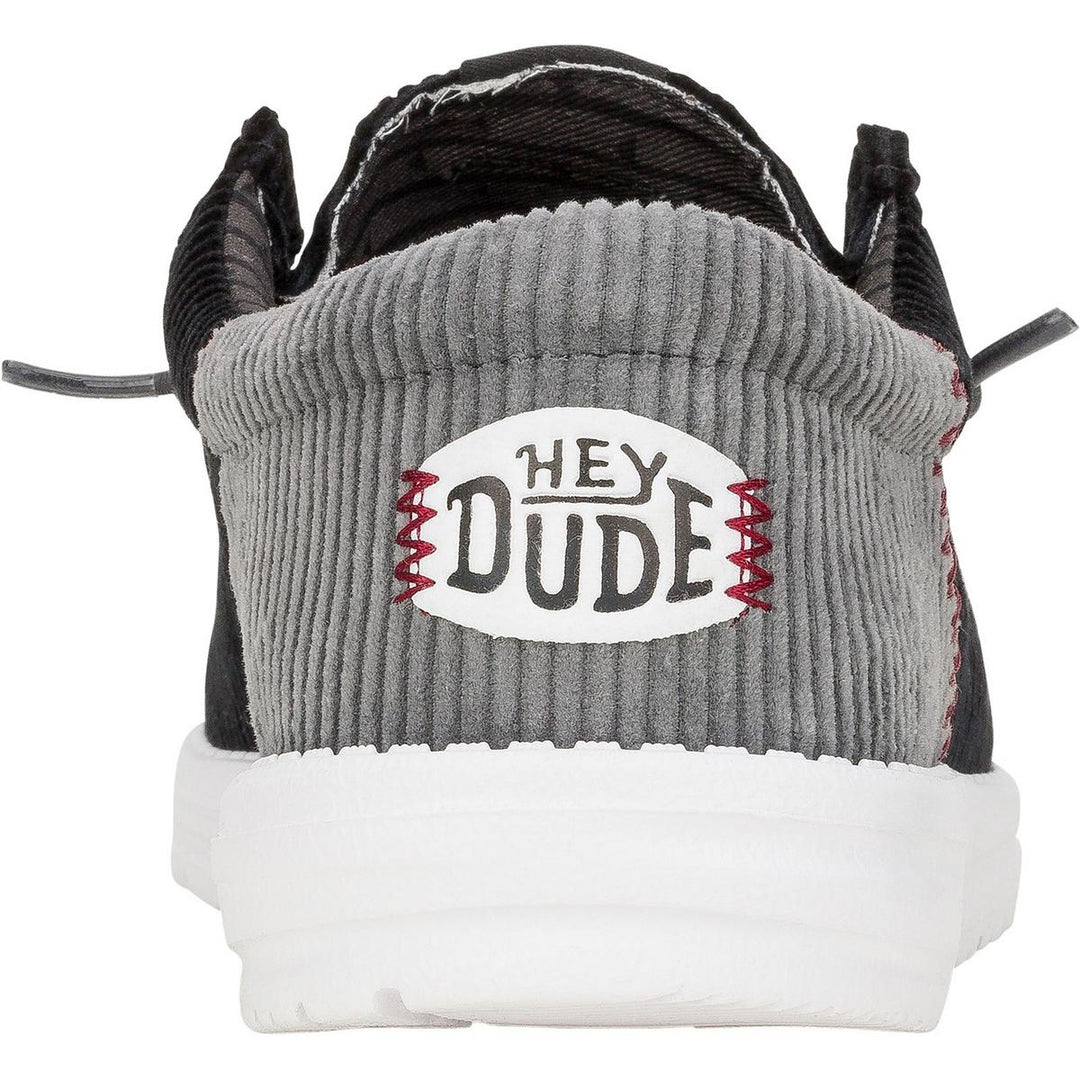 HEYDUDE Wally Funk Corduroy Shoes Black