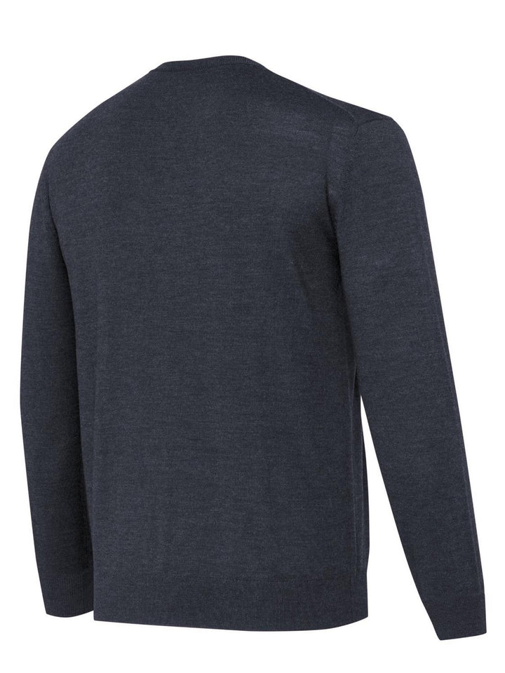 Beretta MERINO V-NECK SWEATER Ebony – view 4