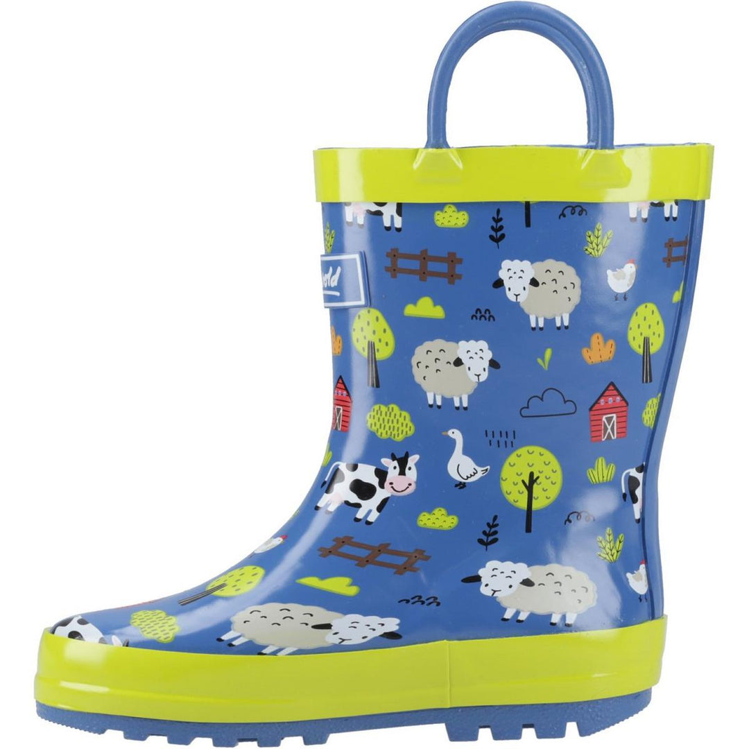 Cotswold Puddle Waterproof Pull On Boot Farm – view 4