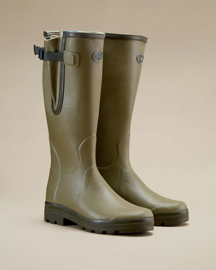 Le Chameau Men's Vierzon Jersey Lined Wellington Boot