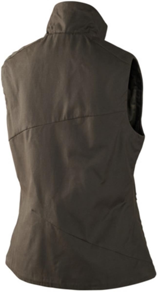 Harkila Jerva Lady waistcoat Shadow brown