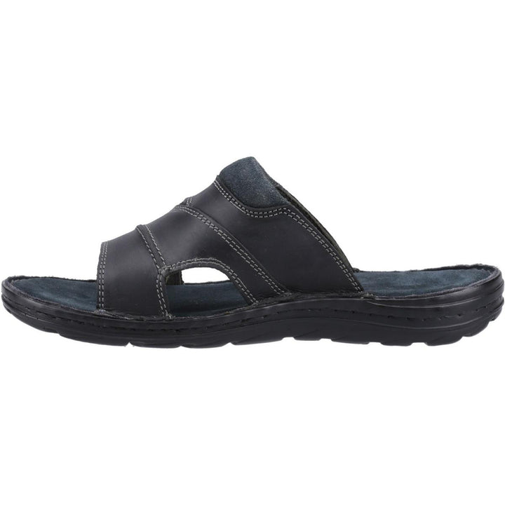 Hush Puppies Archer Mule Sandal Black
