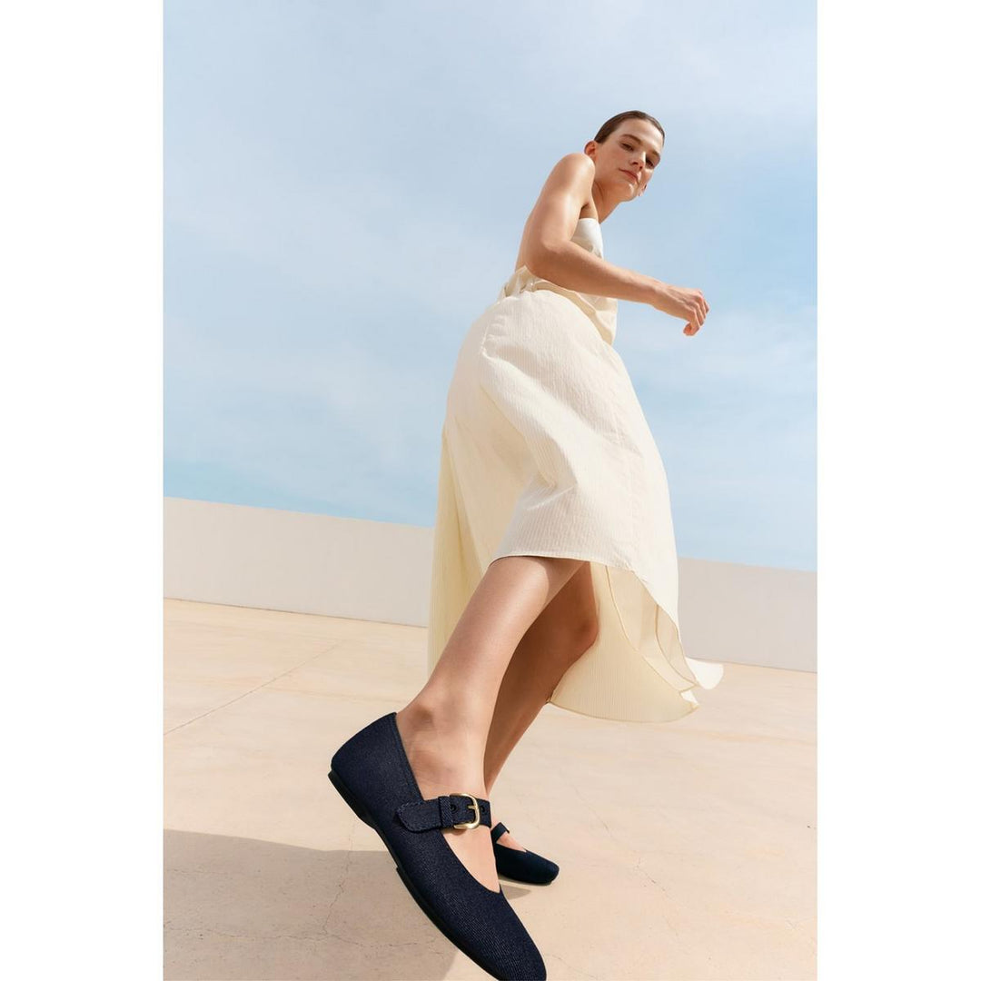 Fitflop Delicato Mary Janes Dark Denim – view 7
