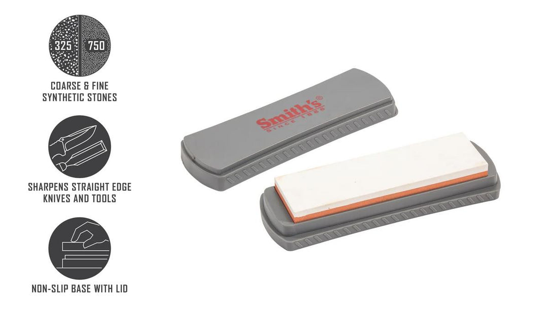 Smiths 6" DualGrit Medium Whetstone