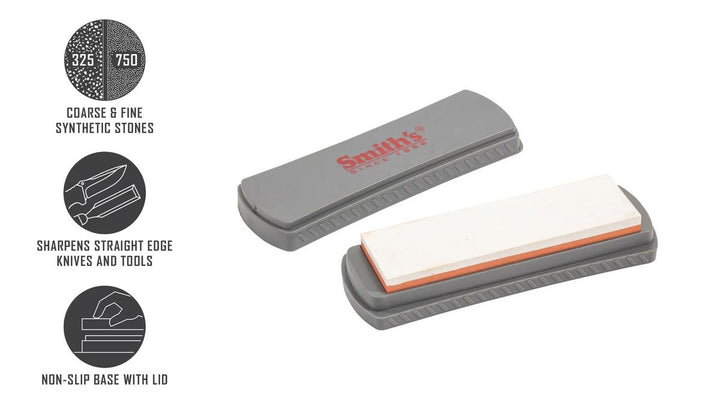Smiths 6" DualGrit Medium Whetstone