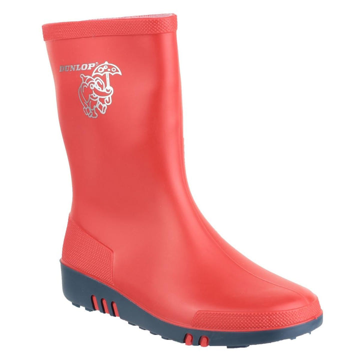 Dunlop Mini Wellington Red/bl