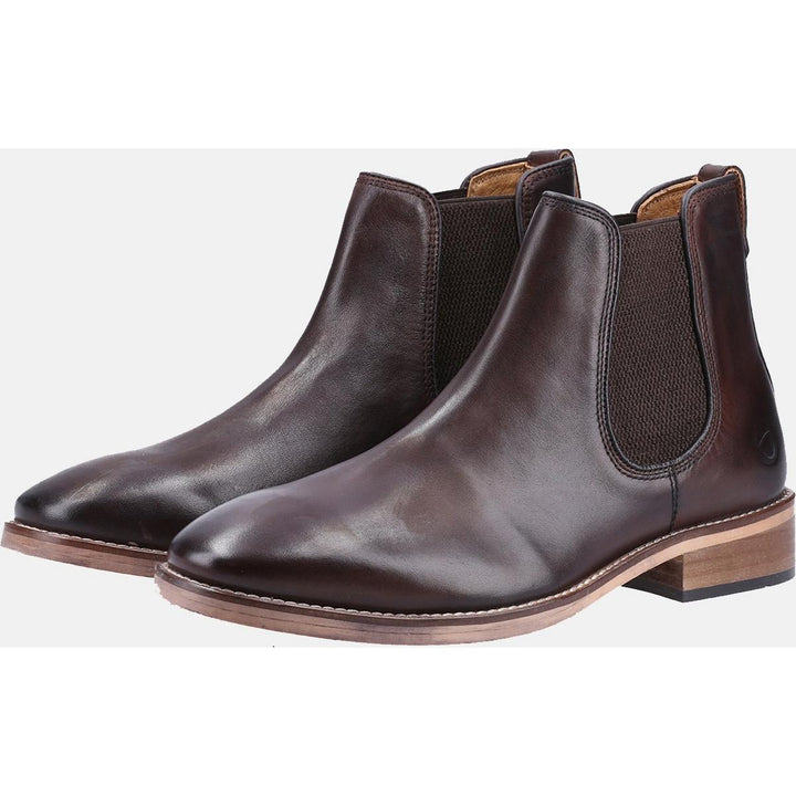 Cotswold Corsham Chelsea Boot Dark Brown