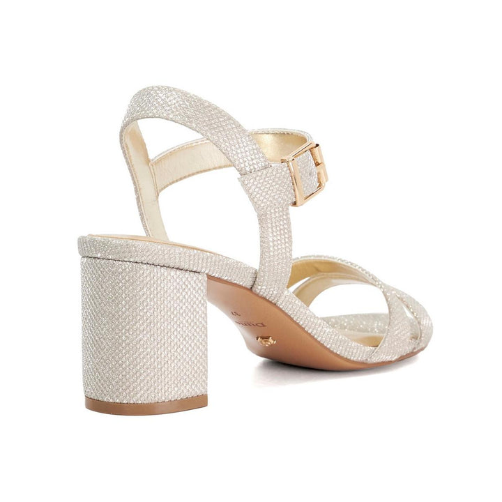 Dune Merisa Wide Fit Shoes Gold