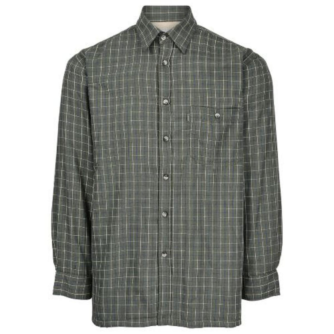 Game Mens Champion Country Fleece Lined Check Shirt – view 3