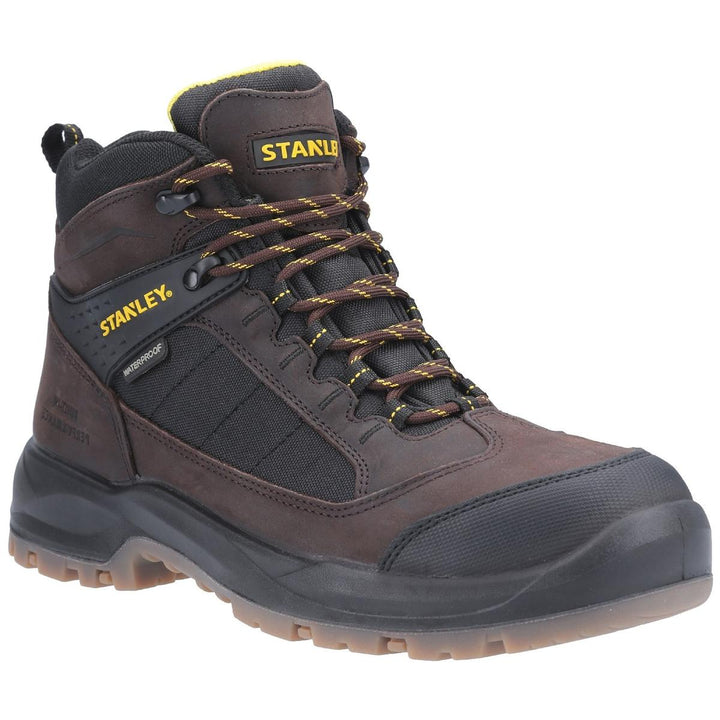 Stanley Berkeley Full Lace Up Safety Boot Brown