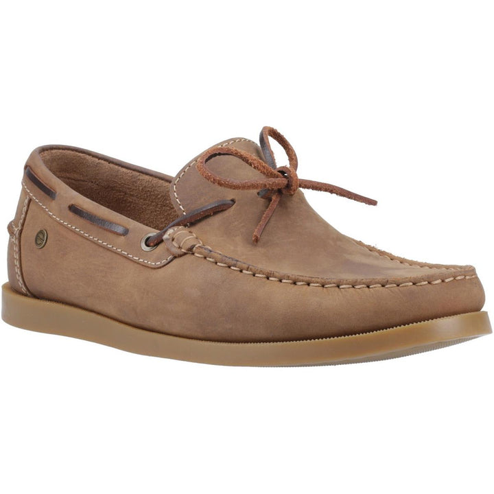 Cotswold Slad boat shoe Tan