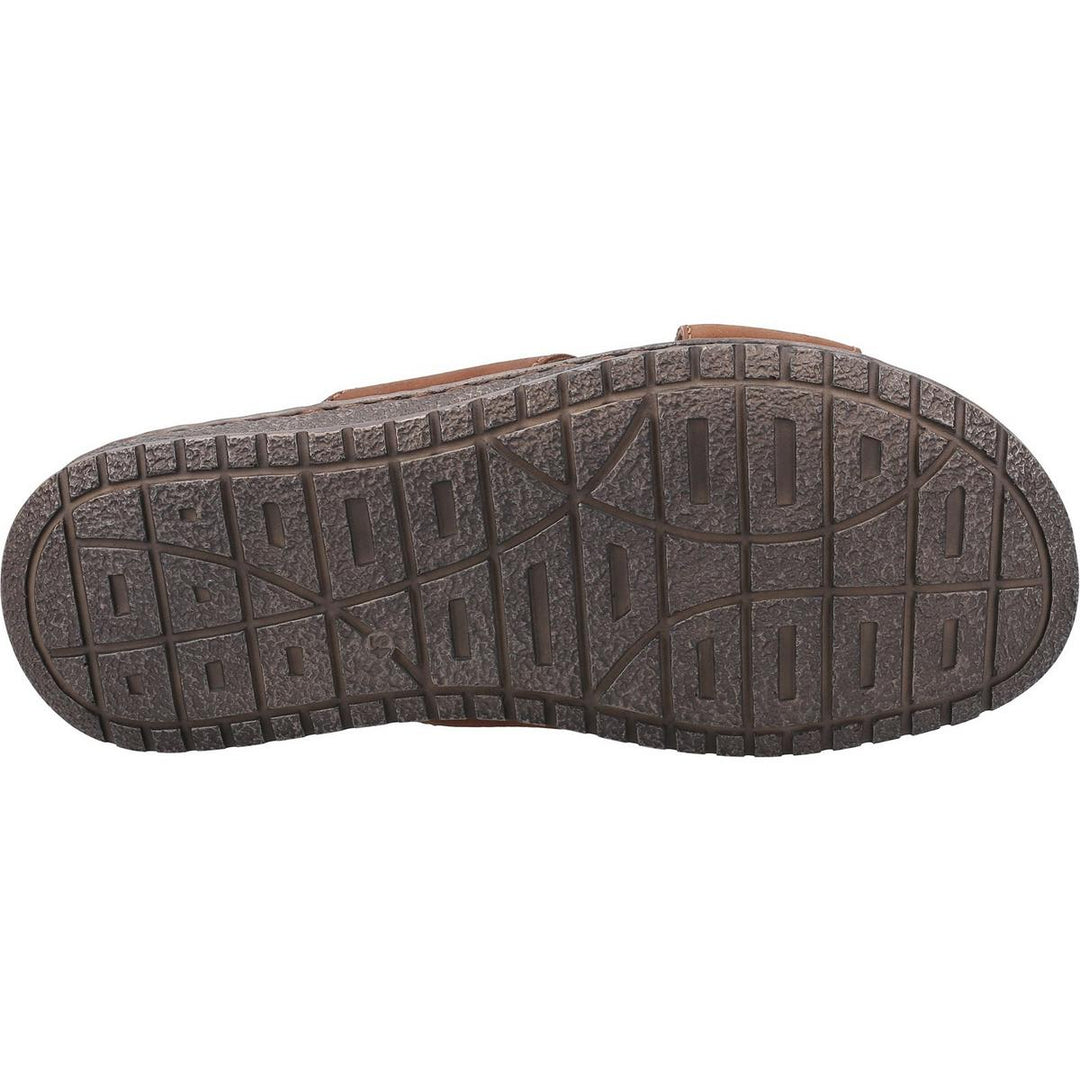 Hush Puppies Nile Cross Over Sandal Brown