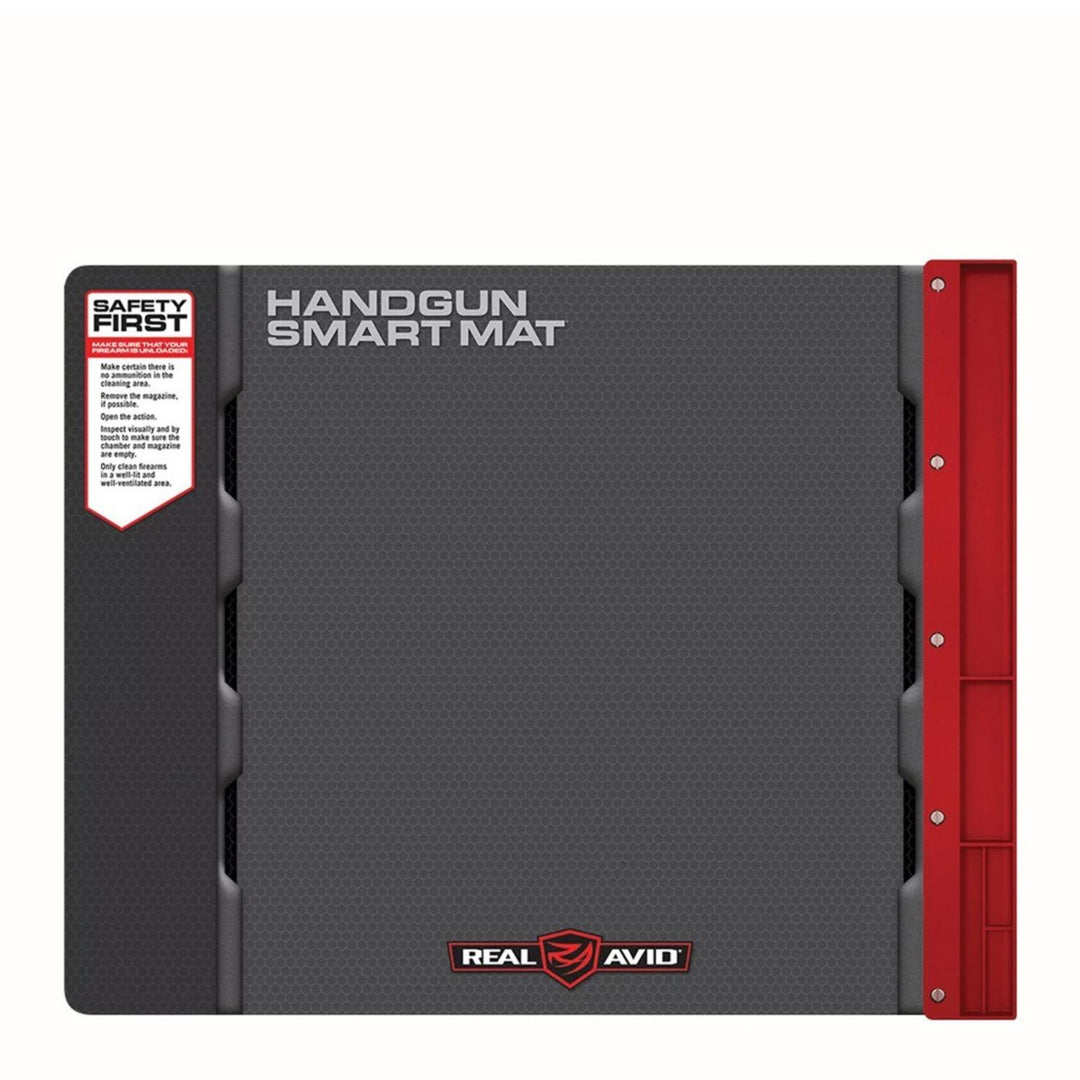 Real Avid Handgun Smart Mat Gun Cleaning Mat with Parts Tray