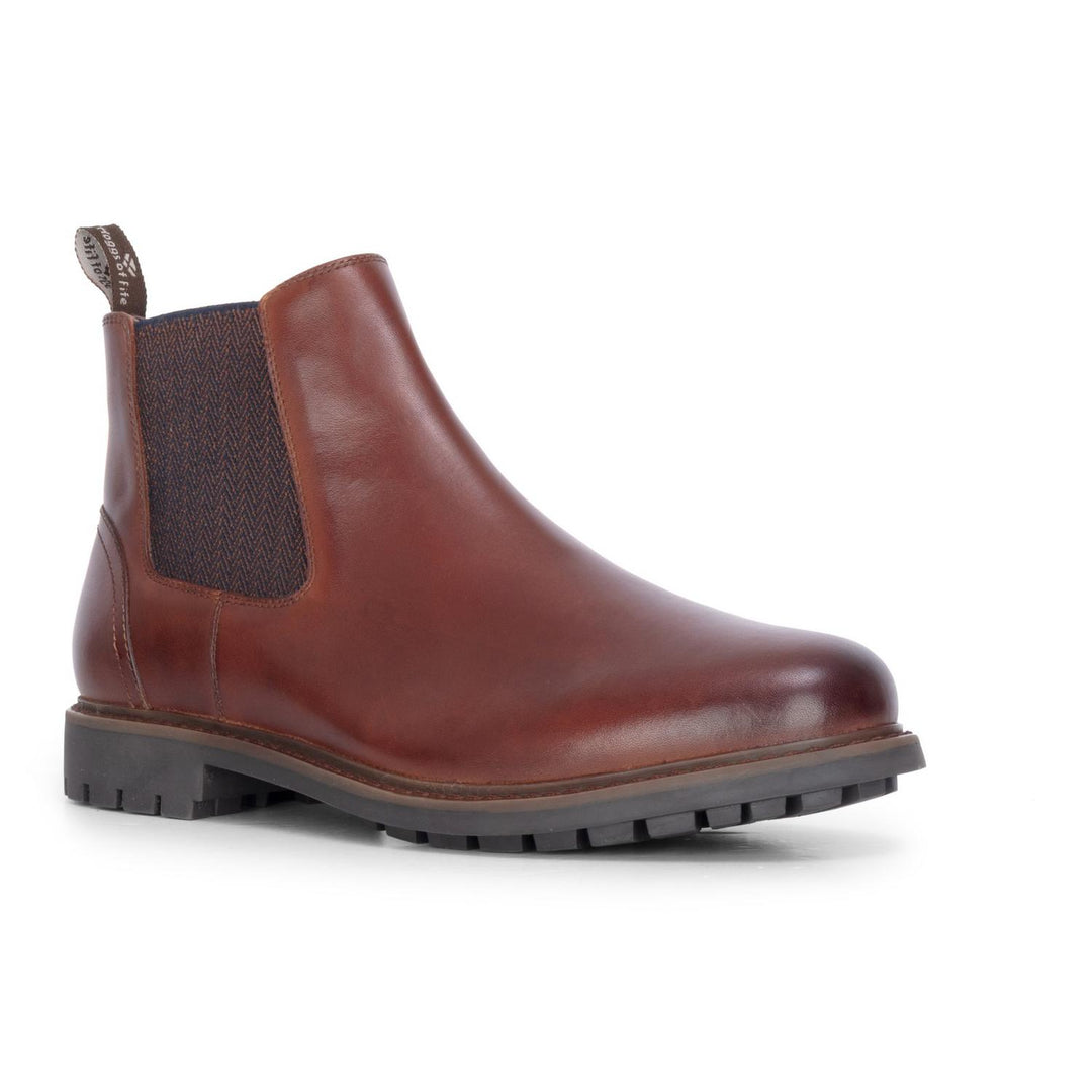 Hoggs of Fife Banff Country Dealer Boot Waxy Brown