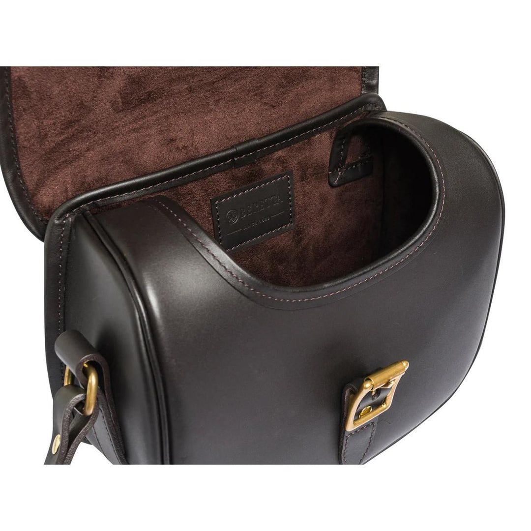 Beretta TERRAIN EVO LEATHER 100 CART. BAG Dark Brown