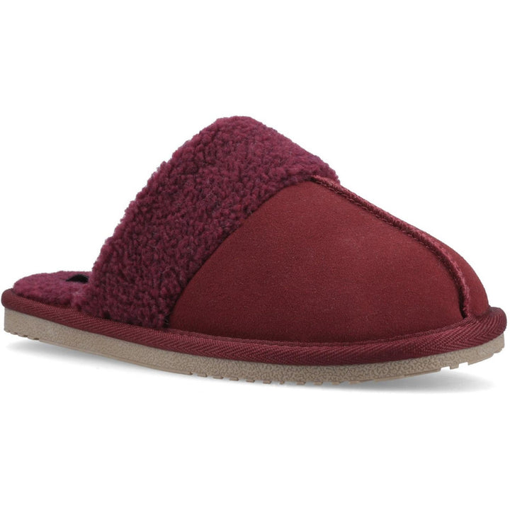Arianna Mule Slippers Bordeaux