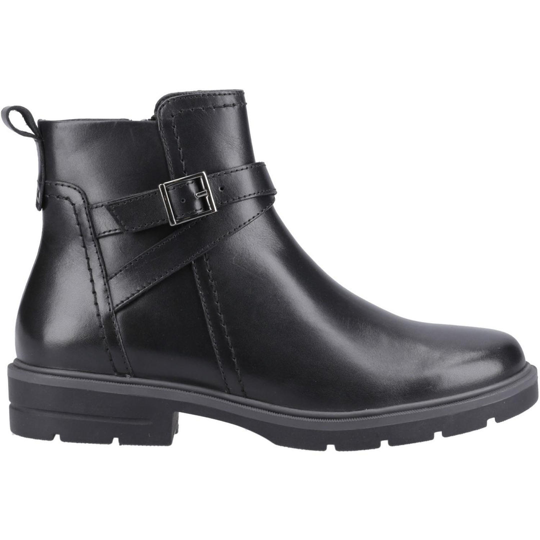 Tove Buckle Boot Black