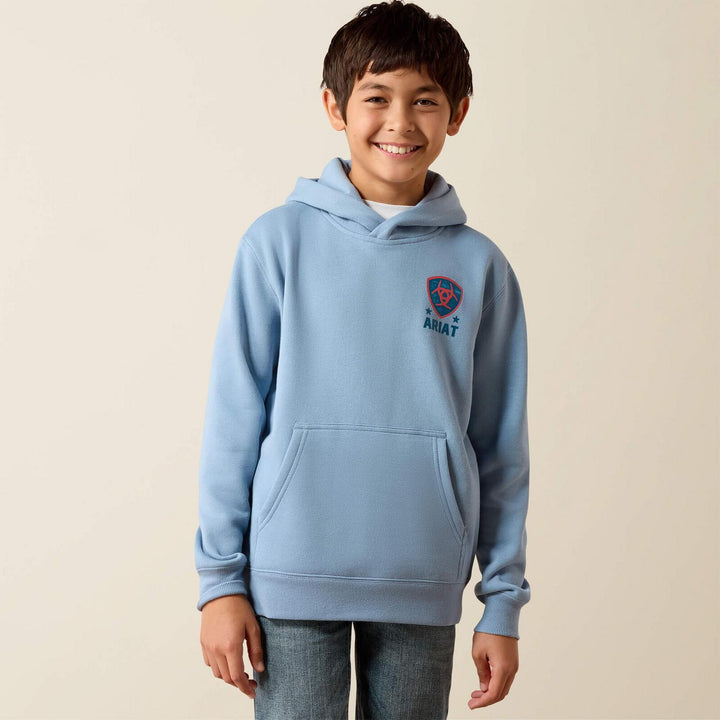 Ariat Boys Ariat Freedom Eagle Hoodie – view 2