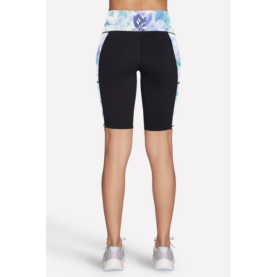Skechers Performance GoWalk Seascape Floral 10" Bike Short P – view 2