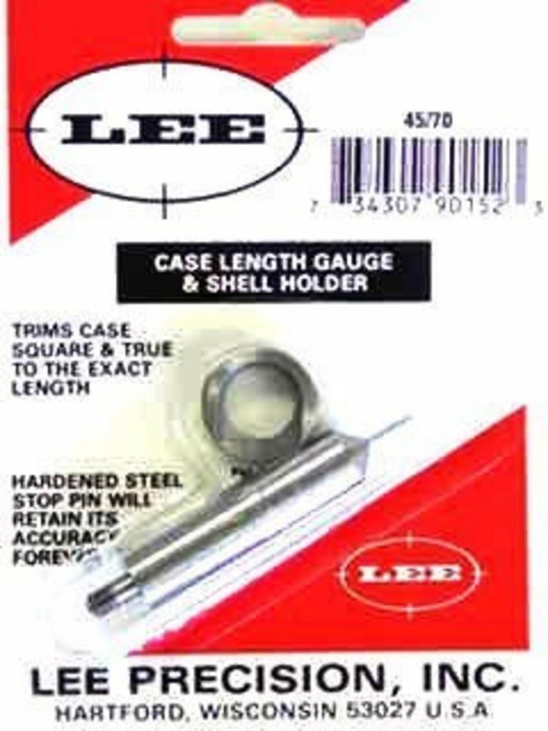 Lee Precision 45-70 Government Case Length Gauge and Shell Holder