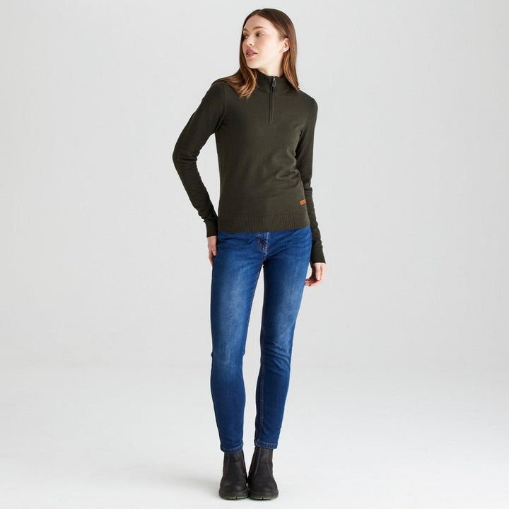 Ridgeline Womens Melford Knit 1/4 Zip