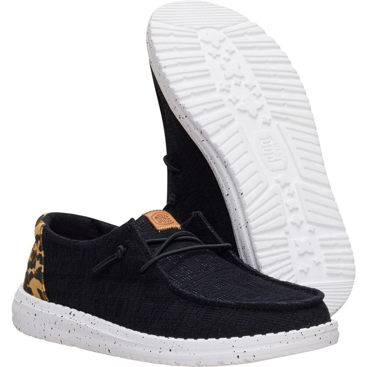 HEYDUDE Wendy Wildcat Black/Leopard